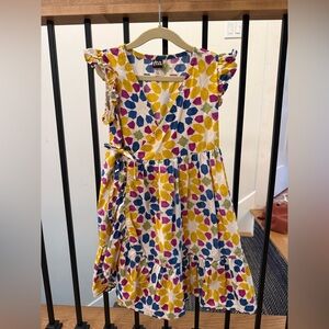 Tea girls wrap dress